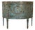 Half-Moon Sideboard in Wood and Marble, 1960s For Sale