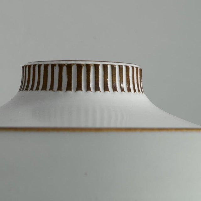 Mid-Century Modern Cleopatra Lidded Bowl by Willem de Vries for Fris Edam, 1961 For Sale - Image 6 of 8