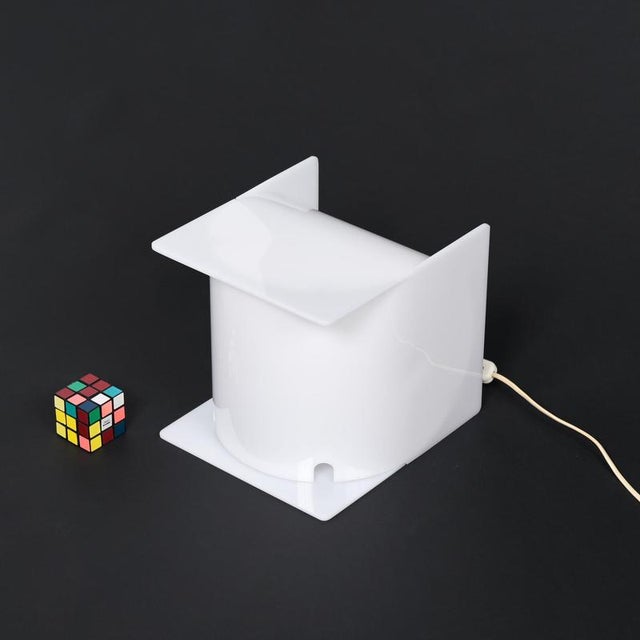 Acrylic Glass Lamp, 1970s For Sale - Image 18 of 18