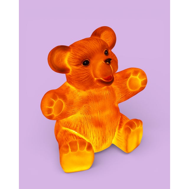 1980s Vintage Teddy Bear Lamp from Heico, 1980s For Sale - Image 5 of 15