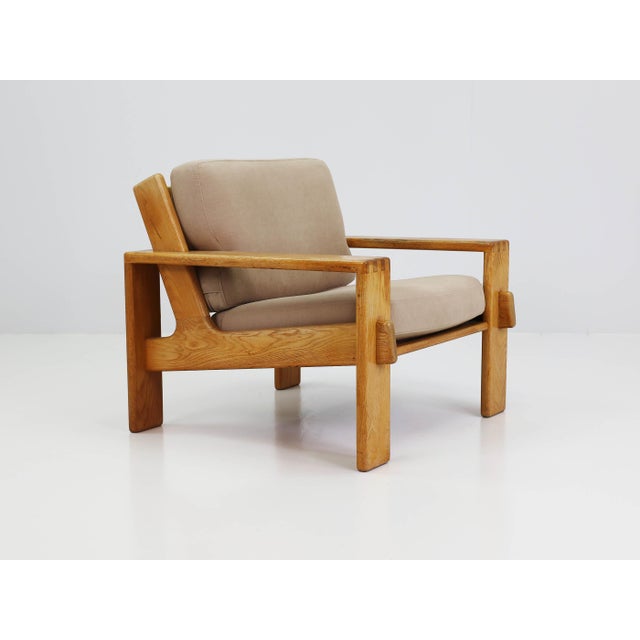 Wood Bonanza Armchairs and Coffee Table in Oak by Esko Pajamies for Asko, Finland, 1966, Set of 3 For Sale - Image 7 of 18