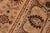 1990s Boho Chic 1990's Tan/Green Wool Rug - 6'2'' X 8'11'' For Sale - Image 5 of 9