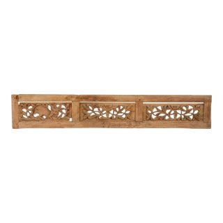 Celestial Bloom Carved Wall Art For Sale