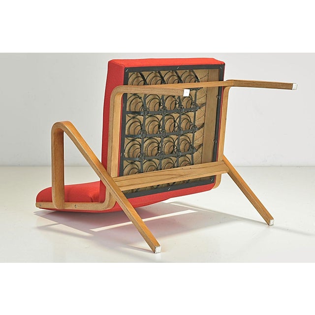 Armchair by Selman Selmanagić for VEB Deutsche Werkstätten Hellerau, Germany, 1957 For Sale - Image 9 of 15
