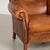 Brown Pair of 20th Century Danish Vintage Brown Leather Wingback Club Chairs For Sale - Image 8 of 18