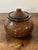 Late 20th Century Vintage Coastal Palm Wood Lidded Vessel With Lacquer Finish For Sale - Image 5 of 7
