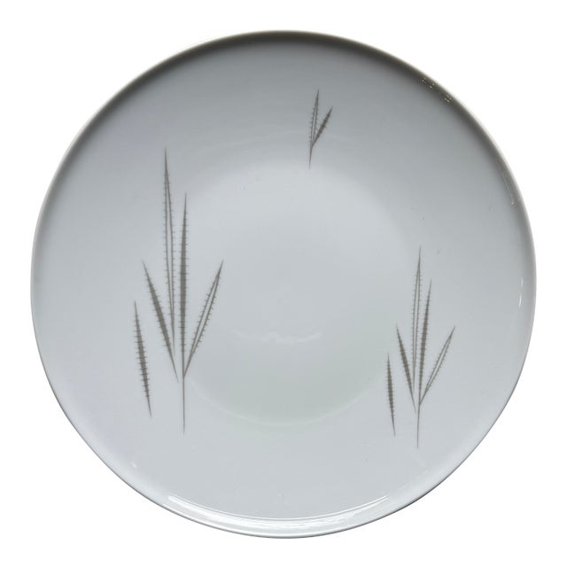 Vintage Heinrich & Co. Bavaria Porcelain Serving Platter – Grazie Pattern – 12⅝ Round For Sale