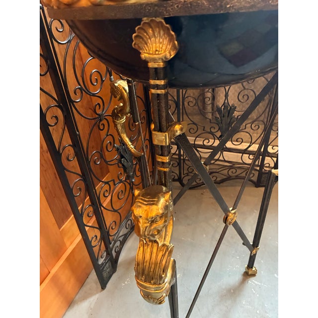 Maitland - Smith Neoclassical Egyptian Revival Jardiniere, Maitland Smith For Sale - Image 4 of 10