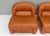 Vintage Lounge Chairs in Cognac Leather by Rossi di Albizzate, Italy, 1970s, Set of 2 For Sale - Image 11 of 18