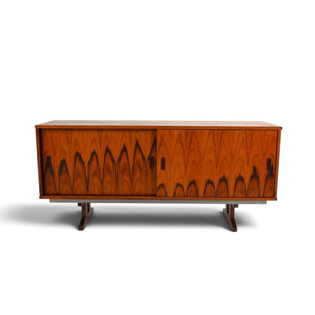 1960s Danish Rosewood Sideboard, 61-Inch For Sale - Image 15 of 18