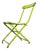 English Lime Green Pavilion Folding Chair, 1950s For Sale