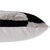 Black & Ivory Geometric Velvet Throw Pillow 16x16 | Modern Designer Favorite For Sale In San Francisco - Image 6 of 8