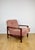 Pink Vintage Wooden Armchair in Pink Long Hair Upholstery from Z. Bączyk, 1970s For Sale - Image 8 of 11
