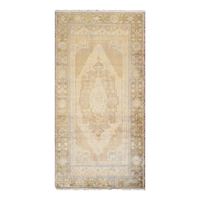 Pasargad Home Antique Sivas Camel Wool Area Rug, 3' 4'' X 6' 7'' For Sale