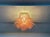 Murano Murano Ceiling Lamp, 32 Pink Felci Glasses For Sale - Image 4 of 9