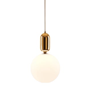 Aballs T Gr Golden Suspension Lamp by Jaime Hayon for Parachilna For Sale