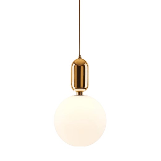 Aballs T Gr Golden Suspension Lamp by Jaime Hayon for Parachilna For Sale