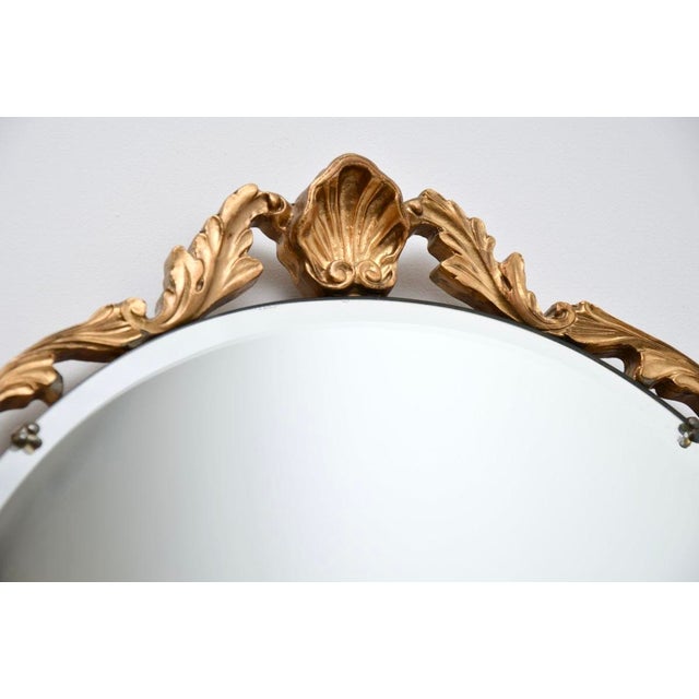 Mid-Century Modern Vintage Art Deco Decorative Mirror, 1930s For Sale - Image 3 of 9