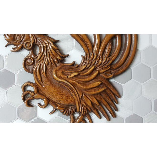 1960s Vintage Fighting Roosters Wall Decor A Pair Chairish