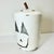 Vintage Bogo Chic Farmhouse Americana Metal White Jack-O-Lantern Pumpkin Candleholder. For Sale - Image 9 of 11