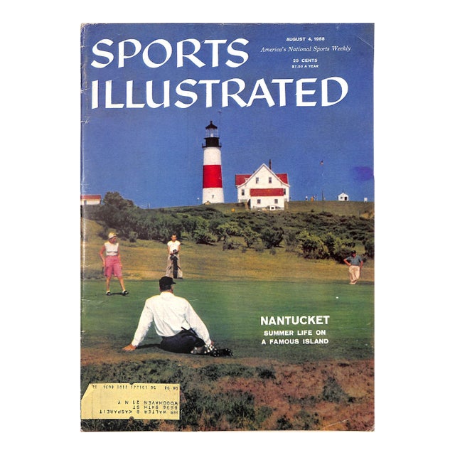 Nantucket Summer Life on a Famous Island X Sports Illustrated August 4, 1958 For Sale