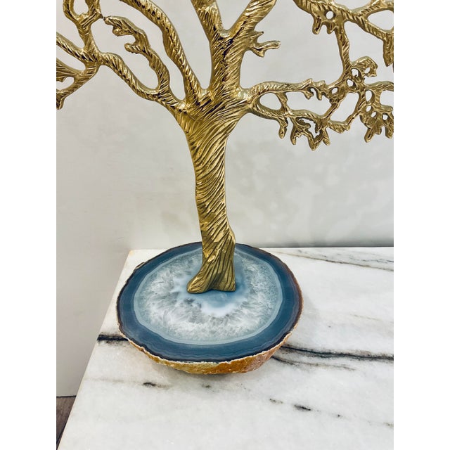 2020s John Richard Modern Gold Tree Agate Sculpture For Sale - Image 5 of 5
