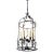 Ironware Celeste Lantern Chandelier For Sale