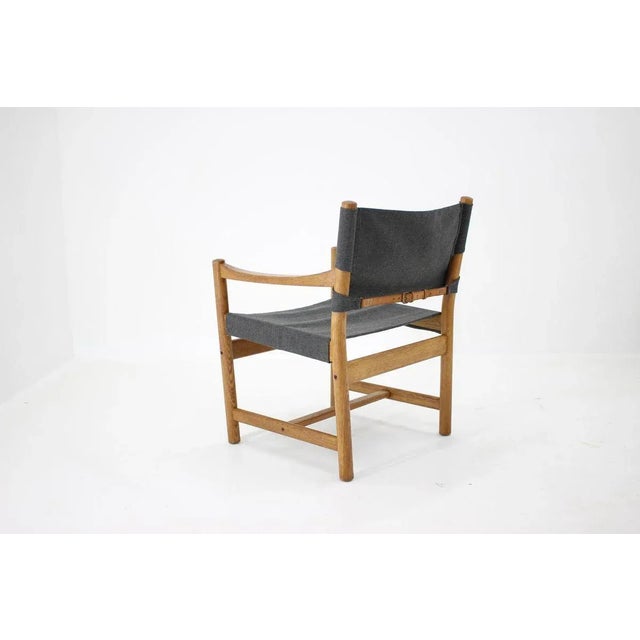 Wood Armchair by Ditte and Adrian Heath for Fdb Furniture, 1960s, Denmark For Sale - Image 7 of 12
