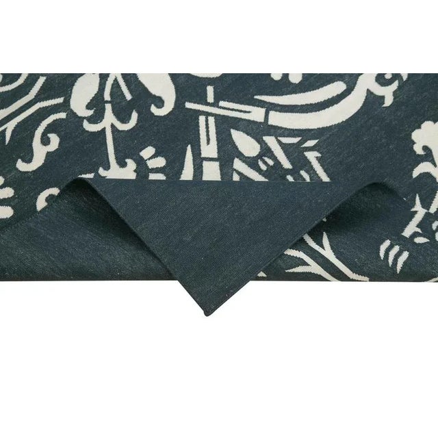 Vintage Flatweave Dhurrie Rug For Sale - Image 6 of 7