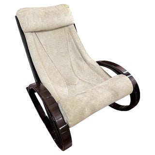 Sgarsul Rocking Chair by Gae Aulenti for Poltronova, Italy, 1960s For Sale