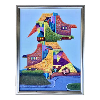 Surrealistic Landscape by Orfran/2017 For Sale