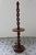 Vintage Twisted Wooden Lamp Base with Shelf, 1970s For Sale - Image 11 of 11