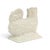 Cream Edwardian English Staffordshire-Style Spaniel, Registered Design No. 542611, C. 1909 For Sale - Image 8 of 11