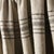Textile Belgian Linen and Wool Throw Natural With Black Stripes For Sale - Image 7 of 11