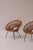 Rattan Chairs by Janine Abraham & Dirk Jan Rol for Rougier, France, 1956, Set of 2 For Sale - Image 13 of 15