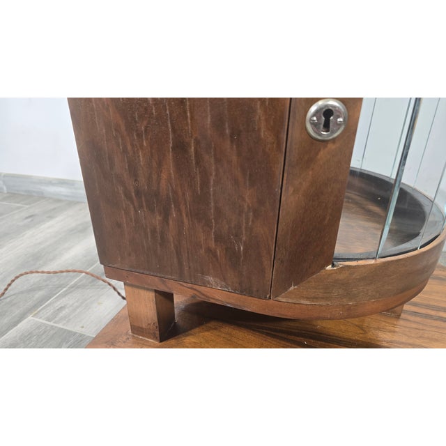 Art Deco Wooden Floor Lamp For Sale - Image 11 of 12