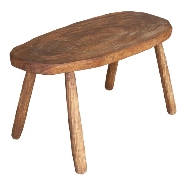 1970s French Brutalist Table For Sale