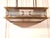 Metal Vintage Monumental Mission Arts and Crafts Prairie Frank Lloyd Wright Chandelier 36" X 36" For Sale - Image 7 of 12