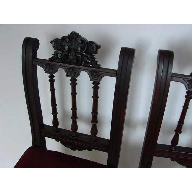 Set of 19th Century Dining Chairs For Sale - Image 5 of 12