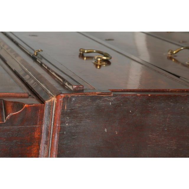 George III 9-Drawer Mahogany Chest on Chest, 18th Century For Sale - Image 16 of 17