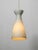 Mid-Century Glass Diabolo Pendant Lamp by Aloys Gangkofner for Peill & Putzler, 1950s For Sale - Image 10 of 11