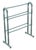 Antique Green Painted Towel Rail Stand, 1800s For Sale - Image 3 of 6