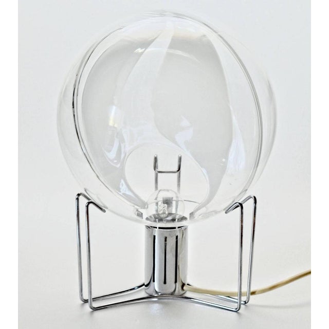 Mid-Century Modern Membrane Table Lamp by Toni Zuccheri for Venini, 1960s For Sale - Image 3 of 11