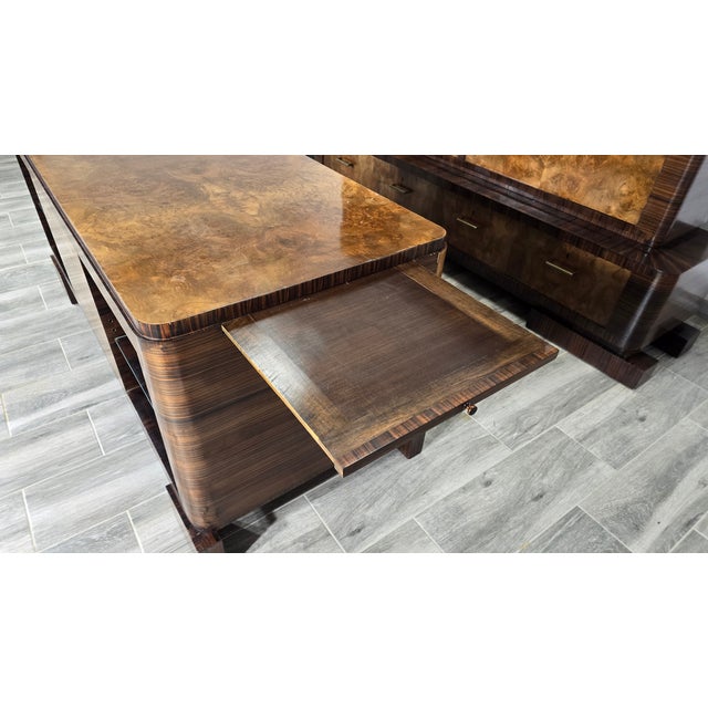 Office Furniture Set by Emil Gerstel, 1930s, Set of 3 For Sale - Image 18 of 18