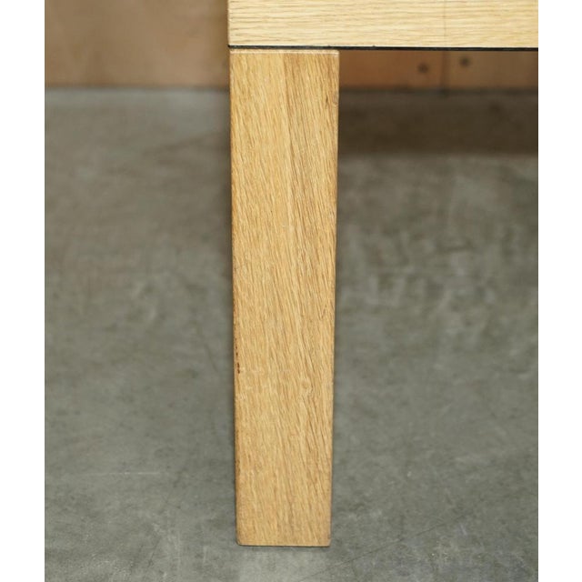 Wood Large Red Dining Table For Sale - Image 7 of 18