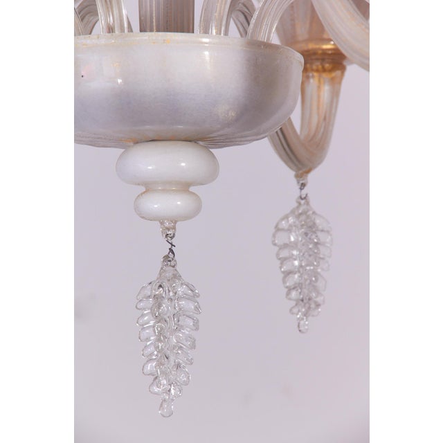 Murano Glass Chandelier from Seguso, 1950s For Sale - Image 6 of 18