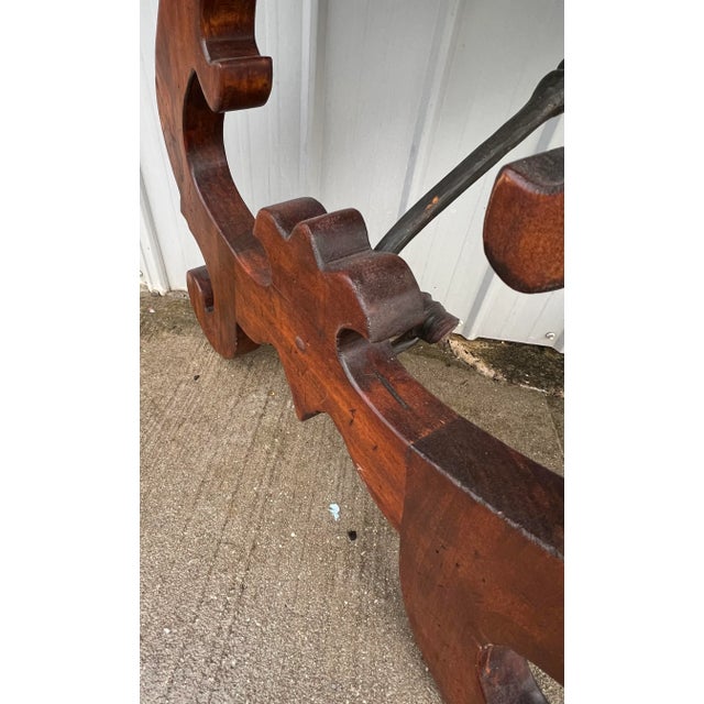 Rustic Spanish Revival Console Table For Sale In New York - Image 6 of 9