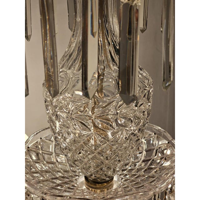 Crystal Chandelier from Baccarat, 1940s For Sale - Image 12 of 18