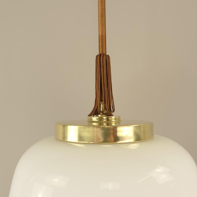 Cinema Foyer Glass Lamp, Italy, 1960s For Sale - Image 4 of 12