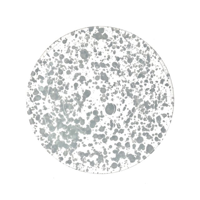 This hand-painted ceramic soup bowl is great for serving your favorite dishes or looks great as decor. Hues of gray and...